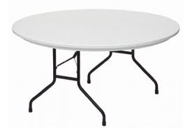 Folding Round Table