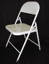 White Folding Chair